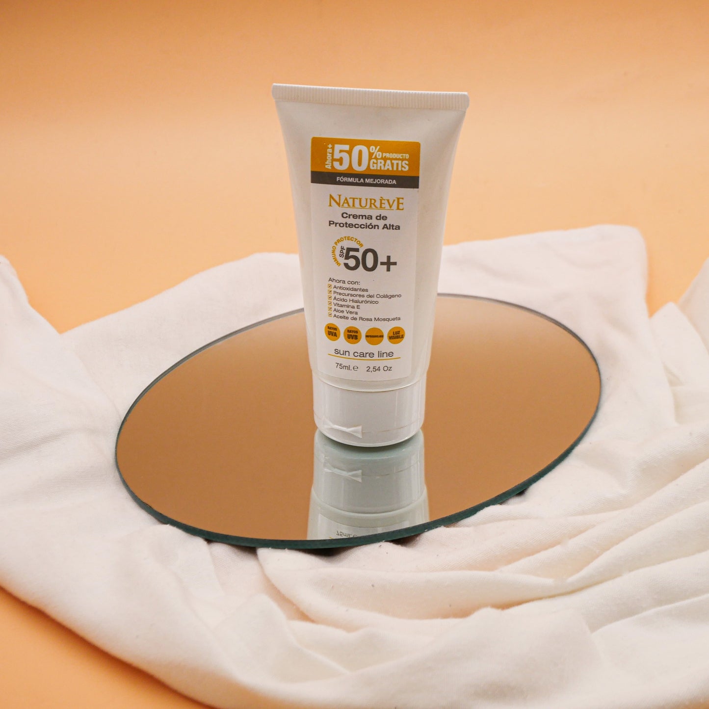 Natureve Crema Protección Alta SPF50+ 75 ml.