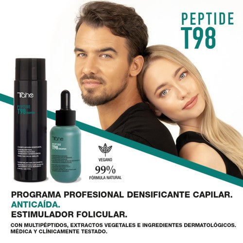 Tahe Programa profesional anticaída: Concentrado 50 ml + Champú Peptide T98