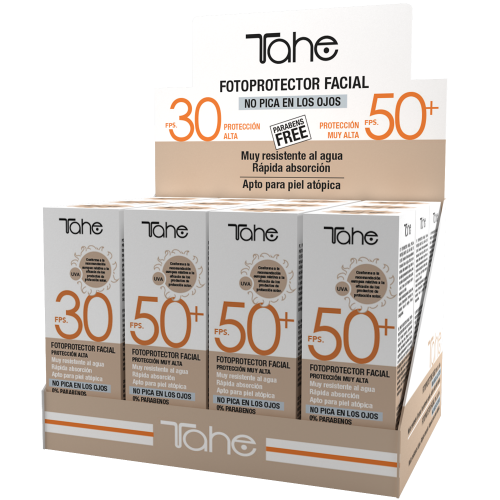 Tahe Crema Facial FPS50 50 ml. No Pica En Los Ojos