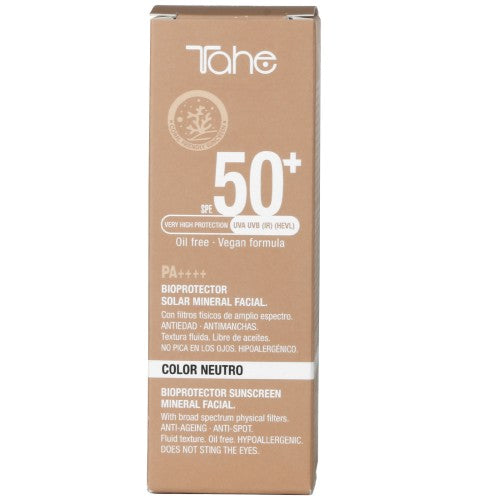 TAHE Bioprotector Solar Mineral Facial 50 ML.