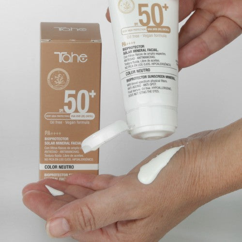 TAHE Bioprotector Solar Mineral Facial 50 ML.