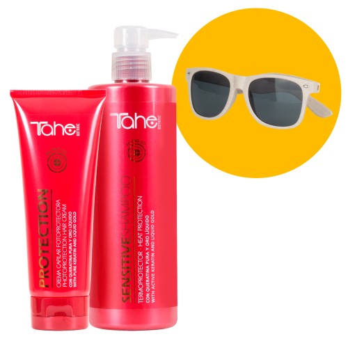 TAHE Pack Botanic Solar Champú Sensitive + Protection