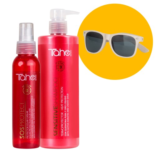 Tahe Pack Botanic Solar Champú Sensitive + Aceite SOS