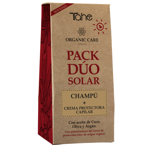Tahe Pack Solar Organic Care Champú + Crema